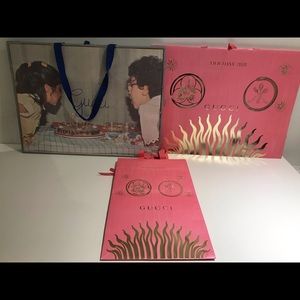 GUCCI Limited Edition Shopping Bags